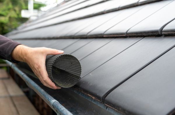 Gutter Mesh Installation in Mebane